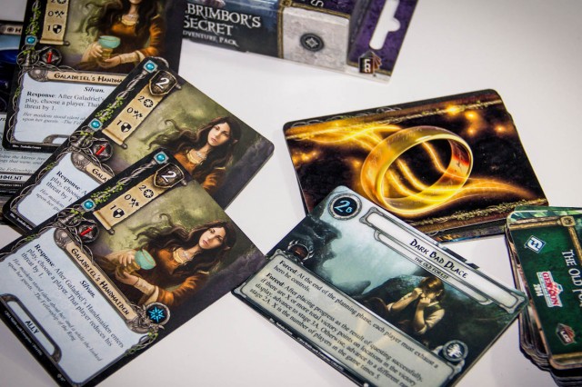 Ilustrações para os card games de Game of Thrones e Lord of the Rings